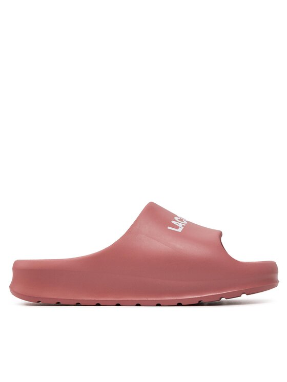 Lacoste Klapki Serve Slide 2.0 747CFA0020 Różowy