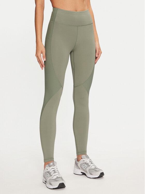 4F Legginsy 4FWAW24TFTIF269 Khaki Slim Fit