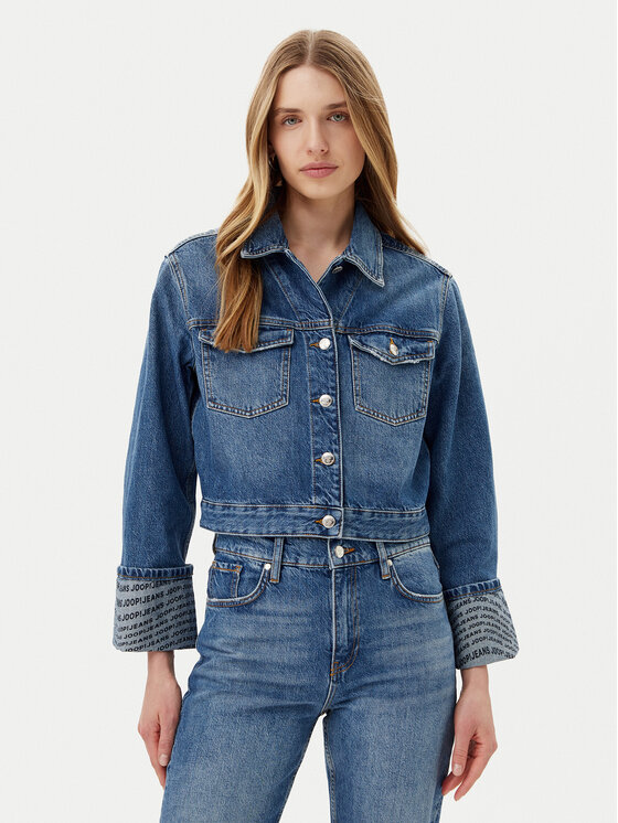 JOOP! Jeans Kurtka jeansowa 30046665 Niebieski Relaxed Fit