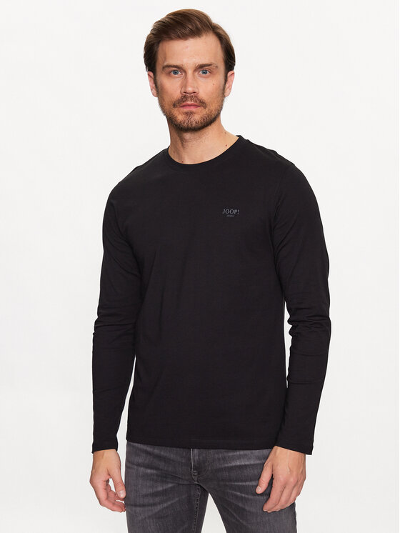 JOOP! Jeans Longsleeve 30033284 Czarny Modern Fit