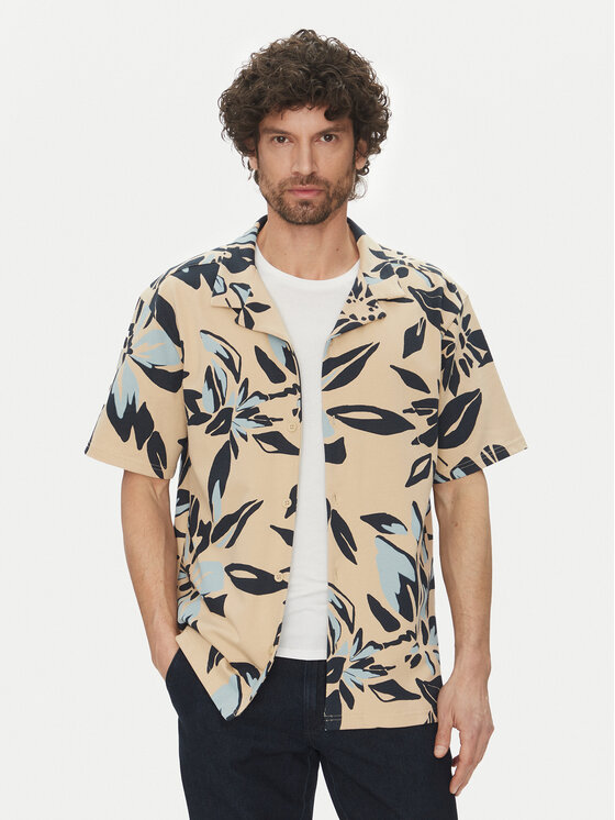 Only & Sons Koszula Piero 22034082 Beżowy Relaxed Fit