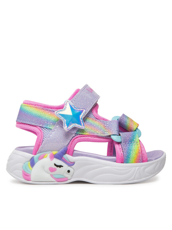 Skechers Sandały Unicorn Dreams Sandal-Dreamy Unicorns 303107N/LVMT Fioletowy