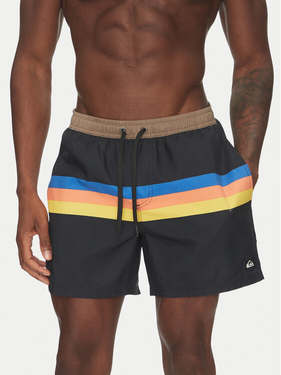 Quiksilver Szorty kąpielowe Everyday Straight Volley 15 EQYJV04121 Kolorowy Regular Fit