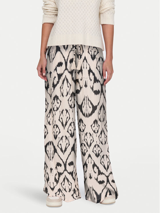 JDY Spodnie materiałowe Bree 15320106 Beżowy Wide Leg