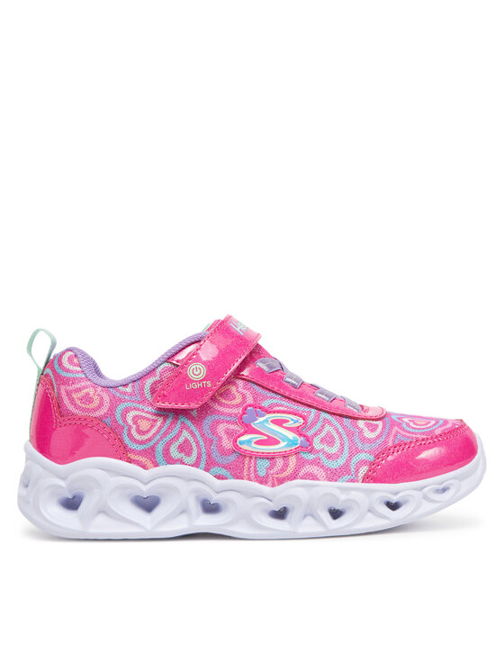 Skechers Sneakersy Heart Lights-Boogie Love 303257L/HPMT Różowy