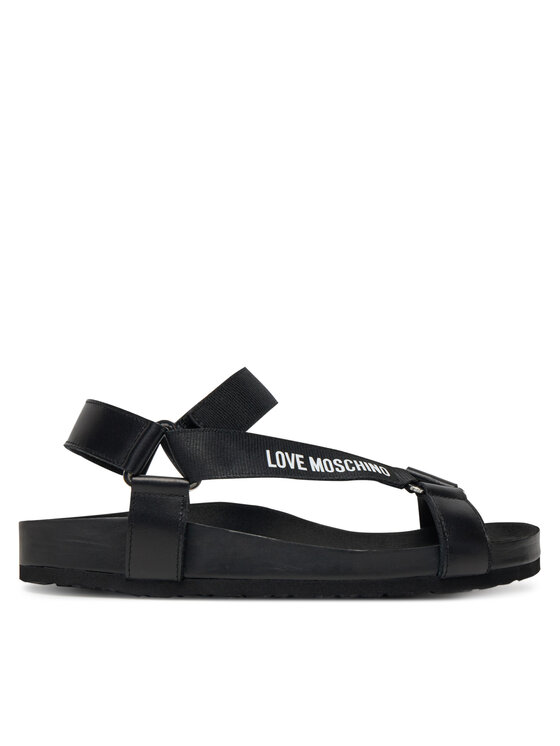LOVE MOSCHINO Sandały JA16263G0MIA0000 Czarny