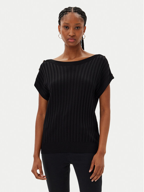 MET Bluzka M10 242MG Czarny Regular Fit