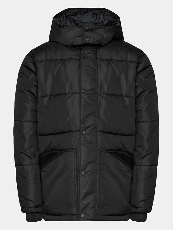 Gap Kurtka zimowa 726357-00 Czarny Relaxed Fit