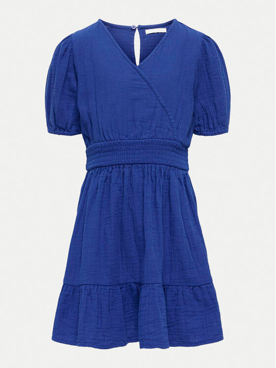 Kids ONLY Sukienka letnia Thyra 15339620 Niebieski Regular Fit
