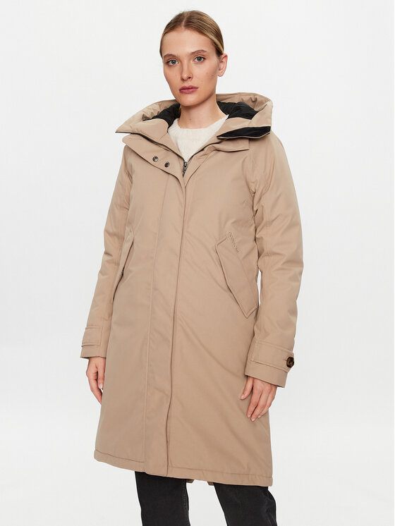 Didriksons Parka Luna 504379 Beżowy Regular Fit