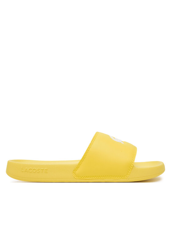 Lacoste Klapki Serve 0.0 7-49CFA0042 Żółty