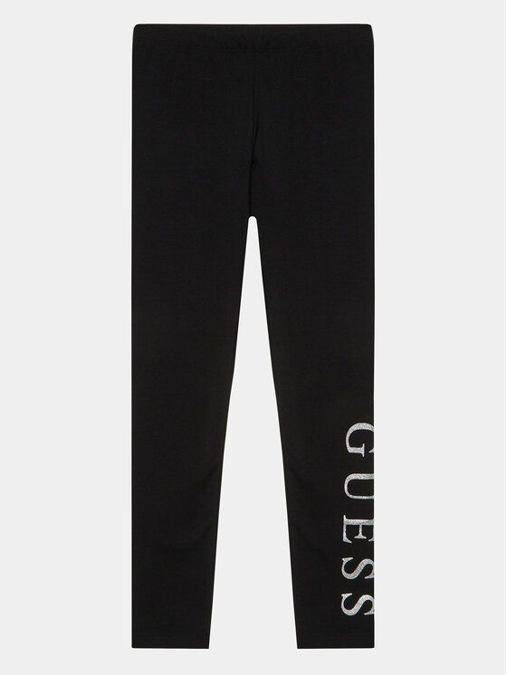 Guess Legginsy J93B11 K82K0 Czarny Slim Fit