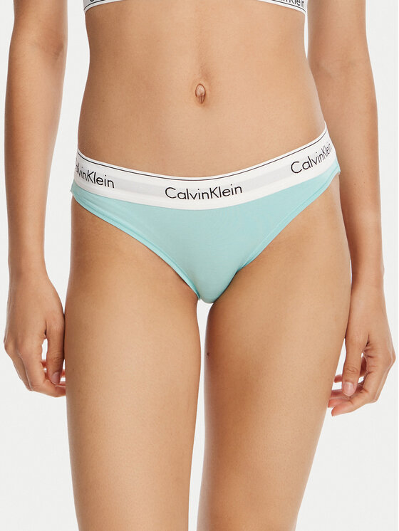 Calvin Klein Underwear Figi klasyczne 0000F3787E Zielony