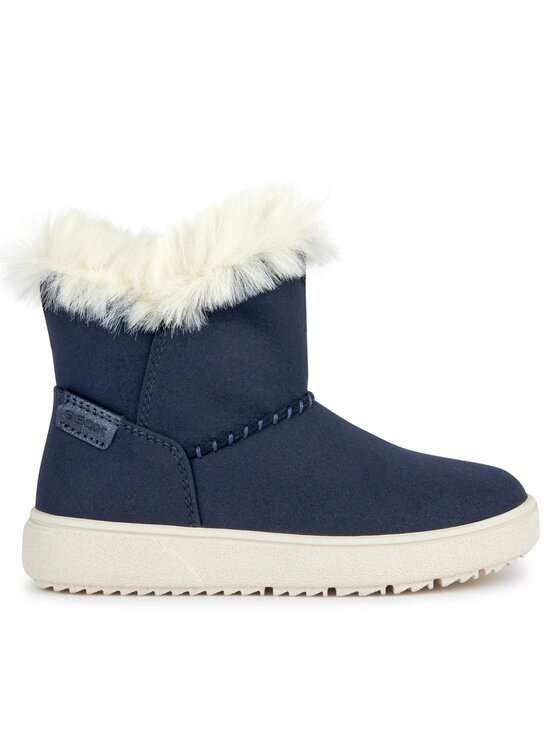 Geox Kozaki J Theleven Girl J36HUD 000AU C4021 S Granatowy