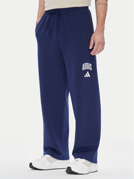adidas Spodnie dresowe Collegiate JM9179 Niebieski Regular Fit