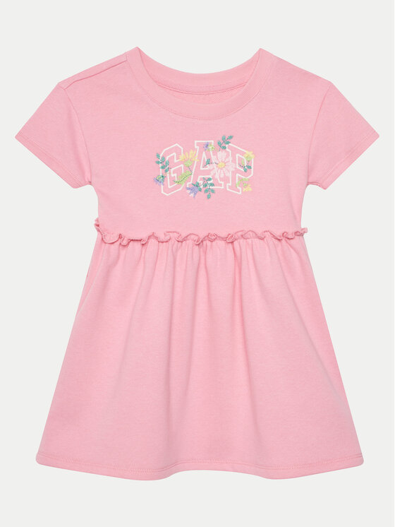 Gap Sukienka codzienna 736116-00 Różowy Regular Fit