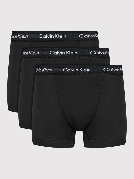 Calvin Klein Underwear Komplet 3 par bokserek 0000U2662G Czarny