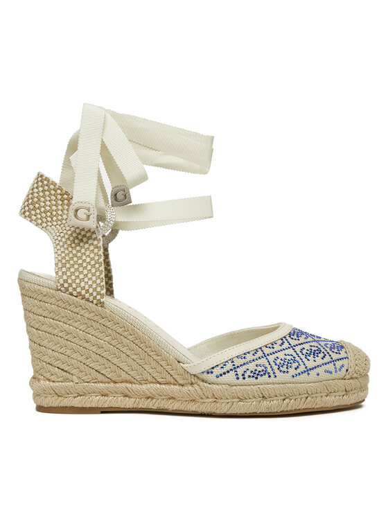 Guess Espadryle FLJCRN FAB04 Beżowy