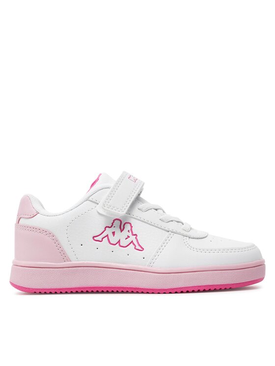 Kappa Sneakersy Logo Malone Ev Kid 36185LW Biały