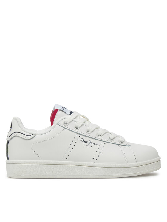 Pepe Jeans Sneakersy Player Basic B PBS00001 Biały