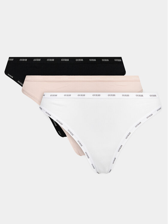 Guess Komplet 3 par fig brazylijskich Basic O4GG14 K6YW1 Kolorowy