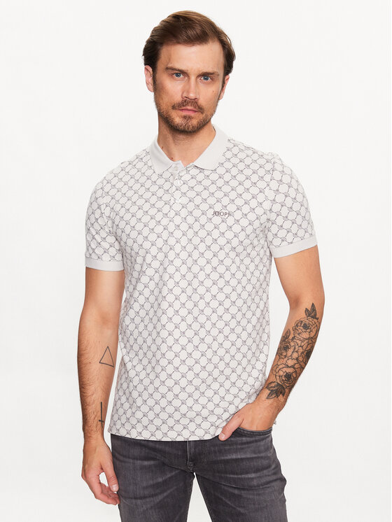 JOOP! Polo 30036150 Biały Modern Fit