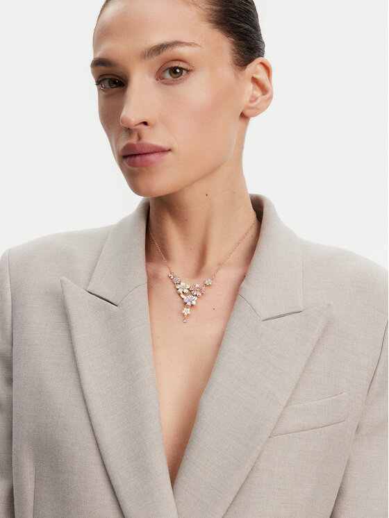 Guess Naszyjnik JUBN05 100JW Złoty