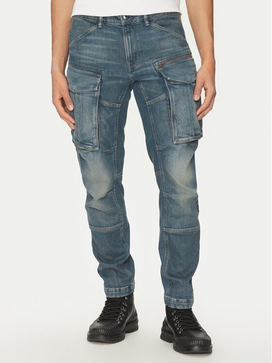 G-Star Raw Jeansy Rovic Zip 3D D23077-D775 H139 Niebieski Regular Fit
