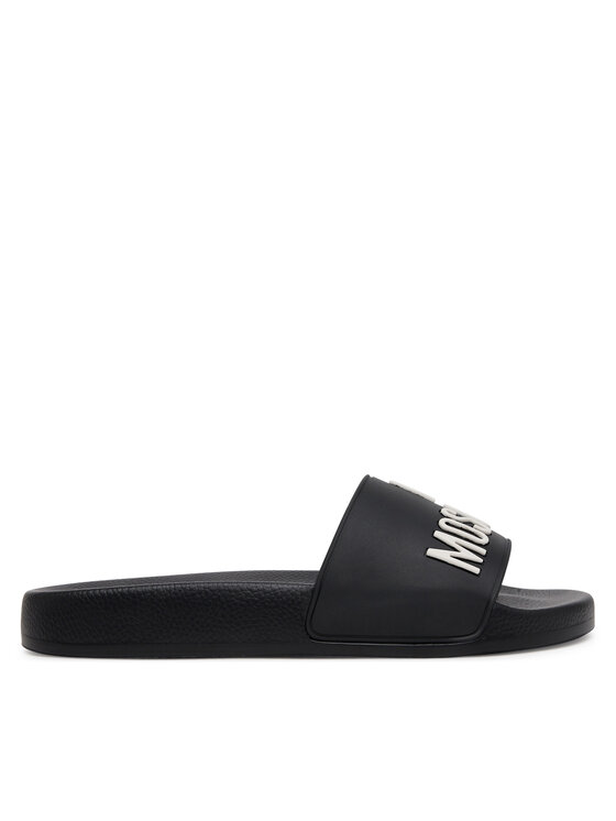 LOVE MOSCHINO Klapki JA28052G0MI14000 Czarny