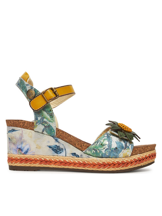 Laura Vita Espadryle Facyo 06 Kolorowy