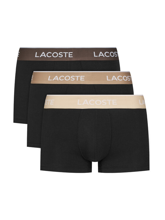 Lacoste Komplet 3 par bokserek 5H1297 Kolorowy