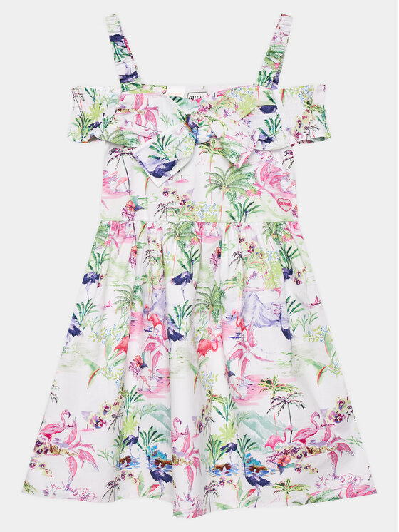 Guess Sukienka codzienna J4GK25 WBHQ0 Kolorowy Regular Fit