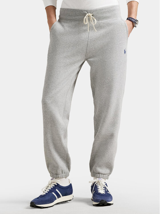 Polo Ralph Lauren Spodnie dresowe 710793939002 Szary Relaxed Fit