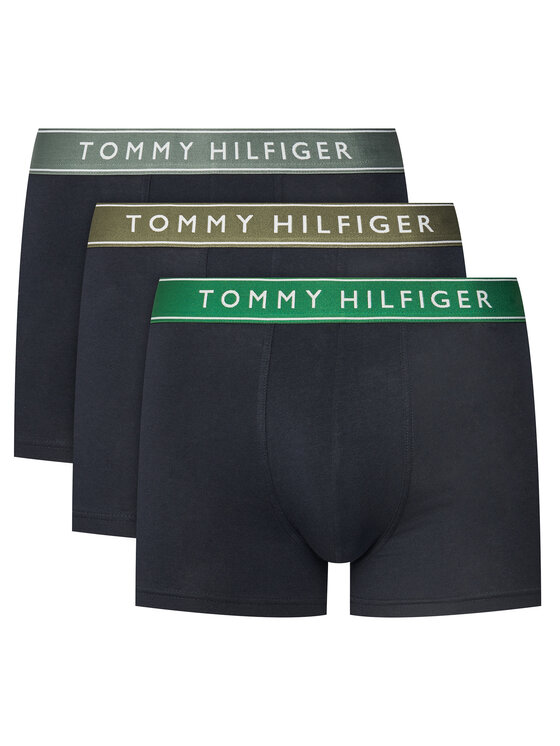 Tommy Hilfiger Komplet 3 par bokserek UM0UM03457 Czarny