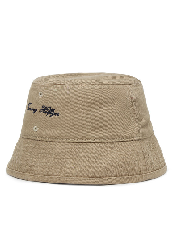 Tommy Hilfiger Kapelusz Seasonal Flag Bucket AM0AM13384 Beżowy