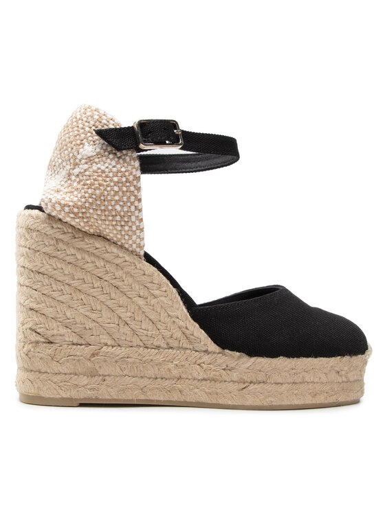 Castañer Espadryle Carol/8ED/001 020975-100 Czarny