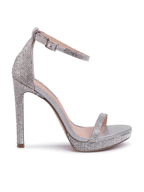 Steve Madden Sandały Milano-R SM11000897-02003-998 Srebrny