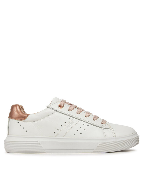 Geox Sneakersy J Nettuno Girl J45GCB 08554 C1Z8W S Biały