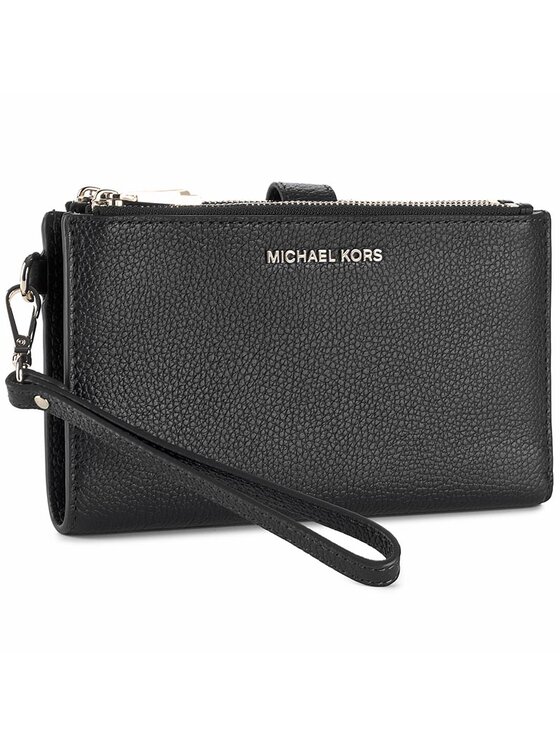 MICHAEL Michael Kors Duży Portfel Damski Wristlets 32T7GAFW4L Czarny