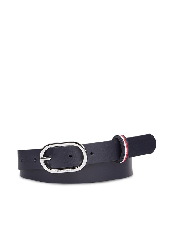 Tommy Hilfiger Pasek Damski Chic 2.5 Corp AW0AW16169 Granatowy