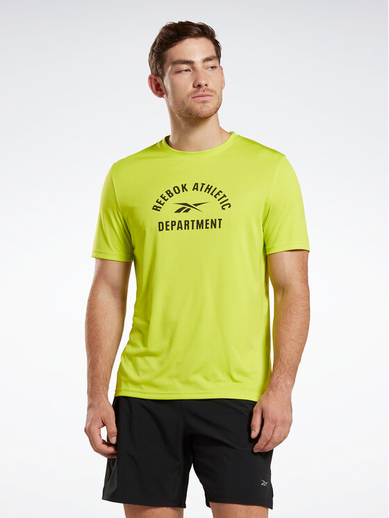 Reebok T-Shirt Training Graphic T-Shirt IC7666 Żółty
