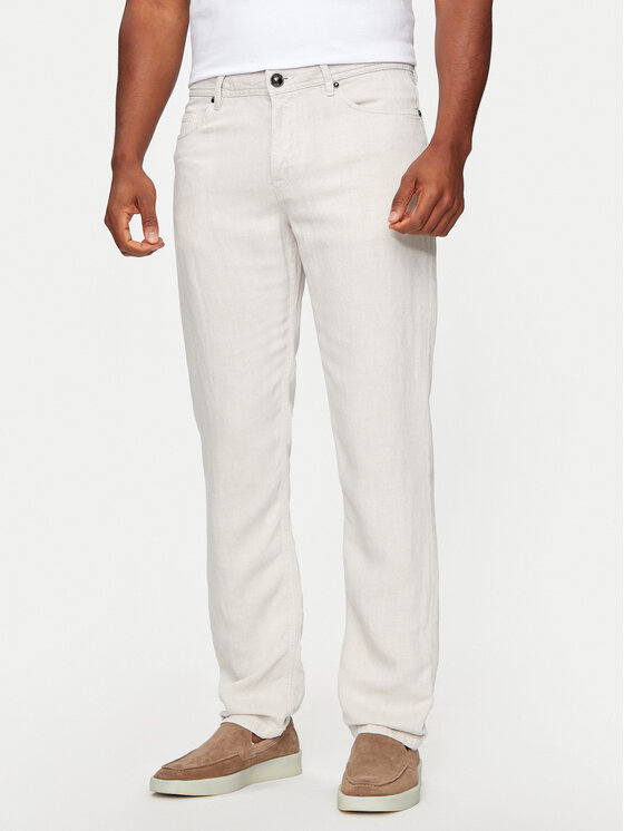 JOOP! Jeansy 05Fortres 30041803 Biały Modern Fit