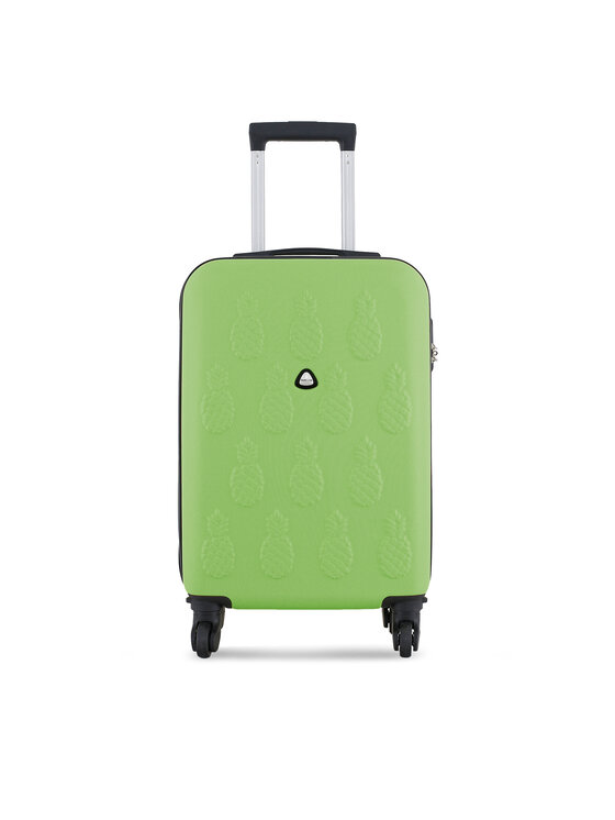 Semi Line Walizka kabinowa T5949-1 Zielony