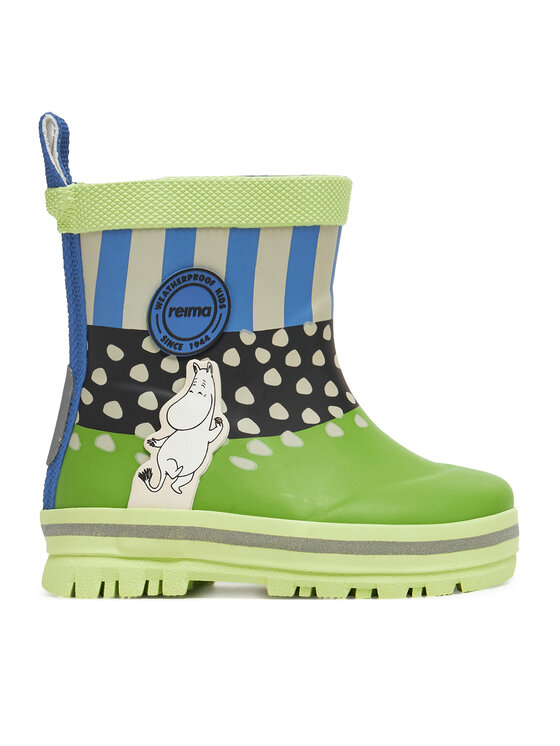 Reima Kalosze Magisk Moomin 5400001B Zielony