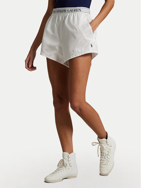 Polo Ralph Lauren Szorty sportowe 211964933001 Biały Relaxed Fit