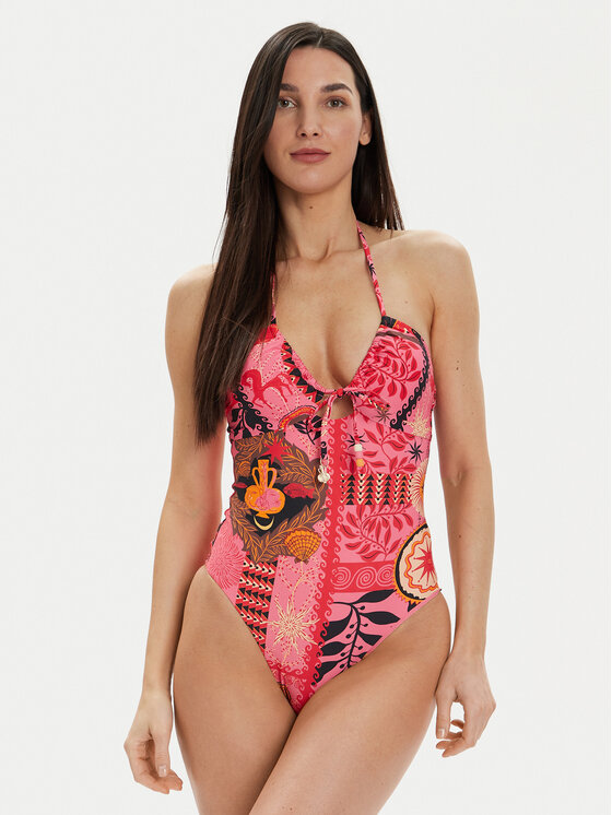 Seafolly Strój kąpielowy Atlantis 11110-127 Różowy