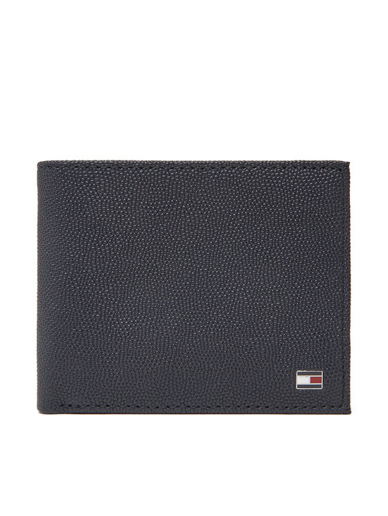 Tommy Hilfiger Duży Portfel Męski Th Flag Mini Cc Wallet AM0AM13518 Granatowy