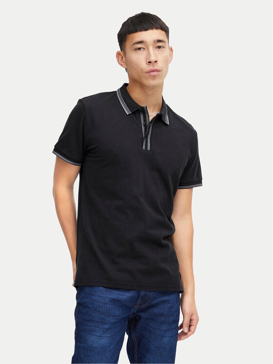 Blend Polo 20716474 Czarny Regular Fit