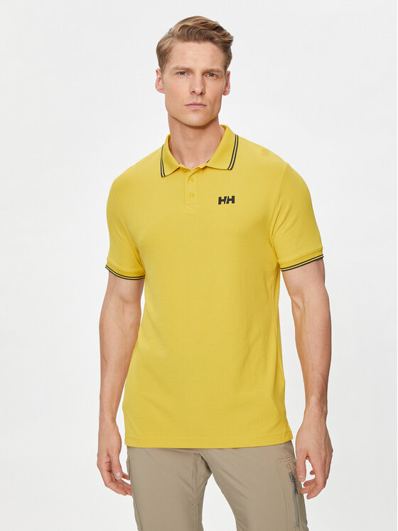 Helly Hansen Polo Kos Polo 34068 Żółty Regular Fit
