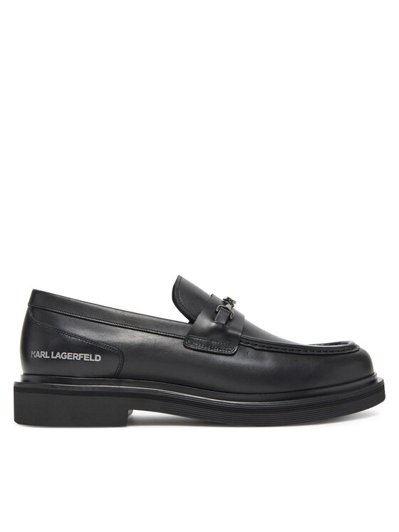 KARL LAGERFELD Mokasyny Kingston KL12215 Czarny
